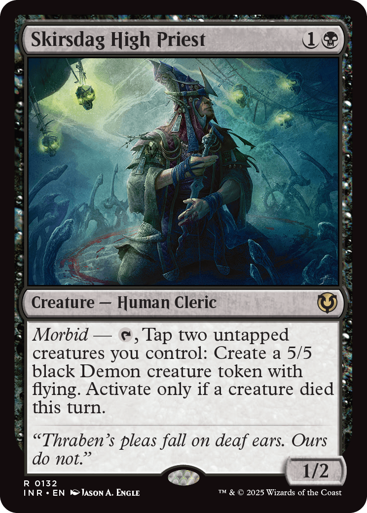 MTG Innistrad Remastered 0132 Skirsdag High Priest