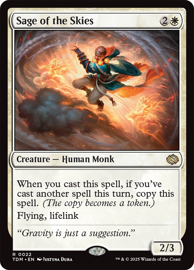 Tarkir: Dragonstorm 0022 Sage of the Skies