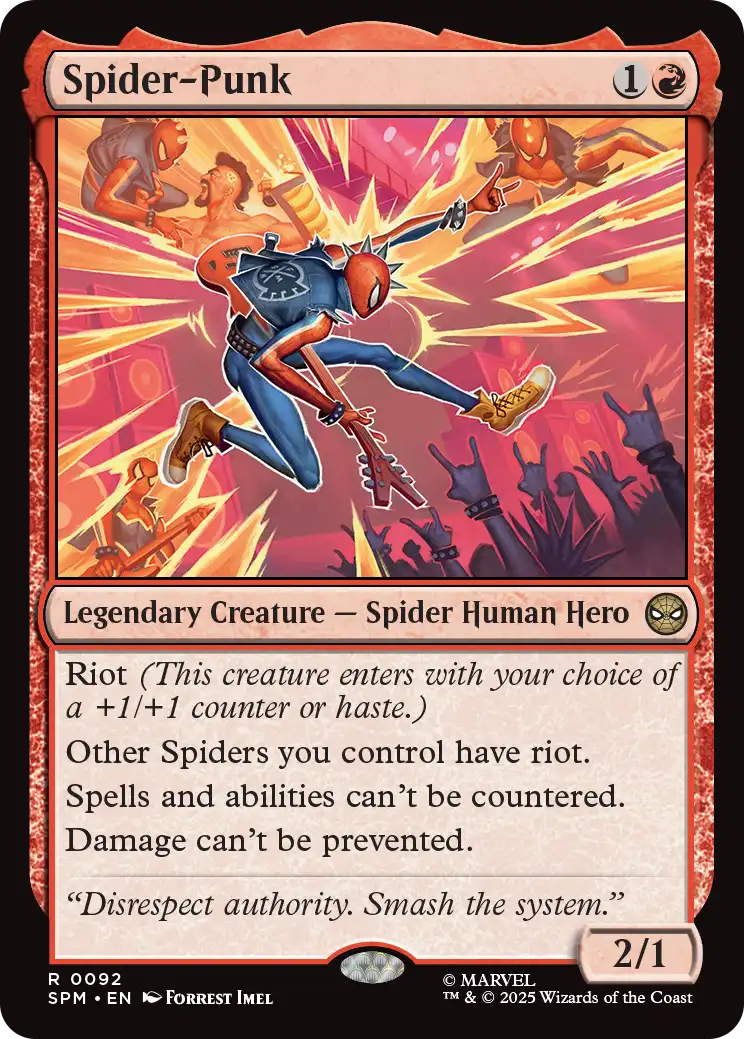 MTG - Marvel's Spider-man 0092 Spider-Punk