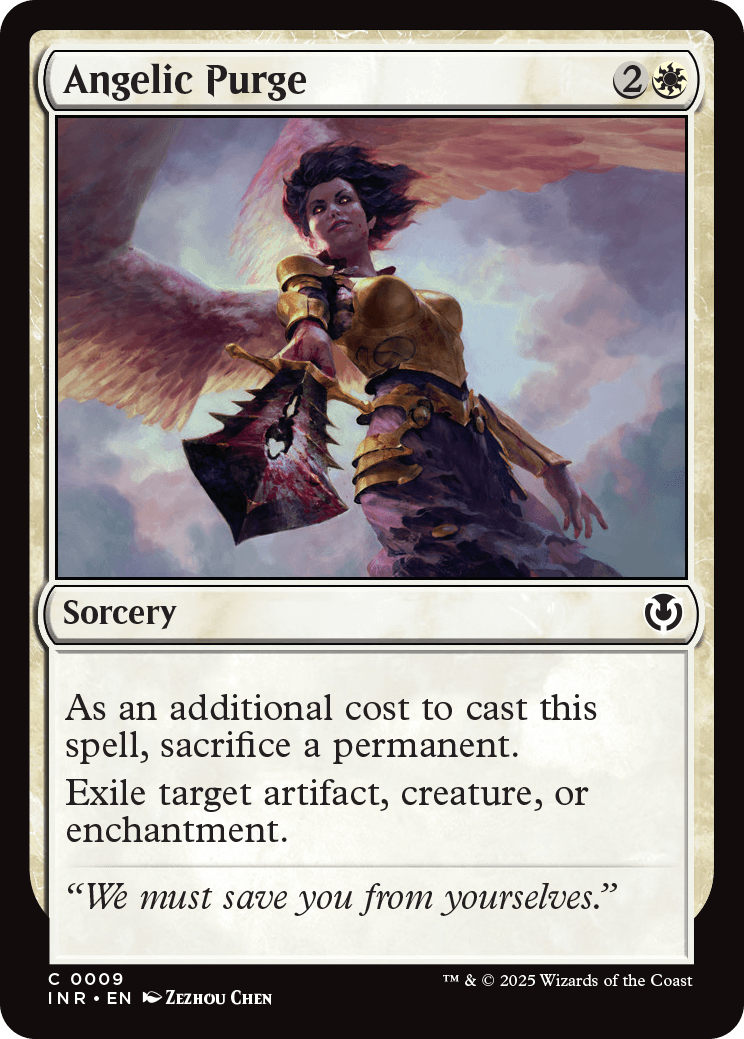 MTG Innistrad Remastered 0009 Angelic Purge