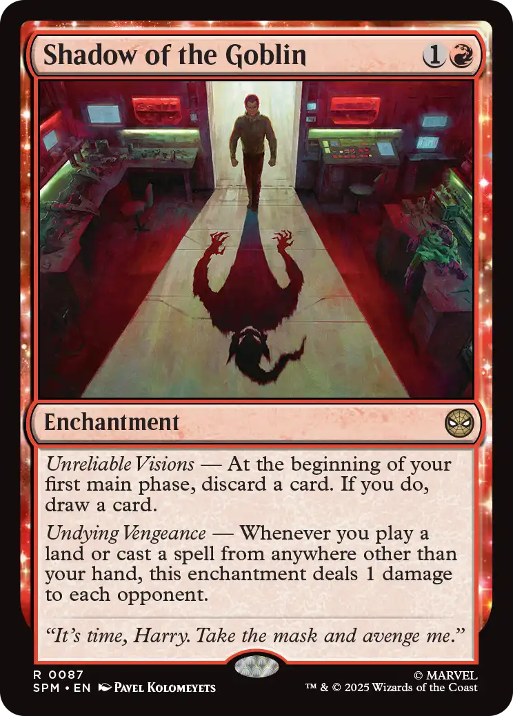 MTG - Marvel's Spider-man 0087 Shadow of the Goblin