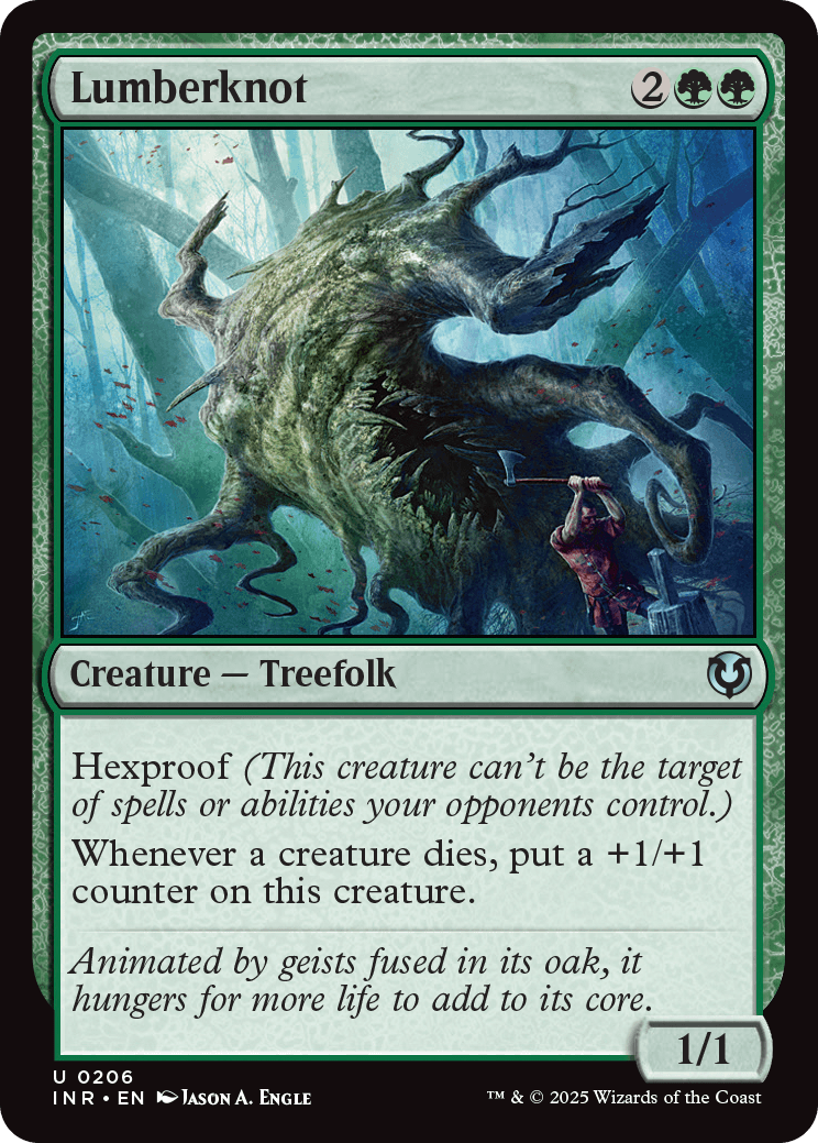 MTG Innistrad Remastered 0206 Lumberknot