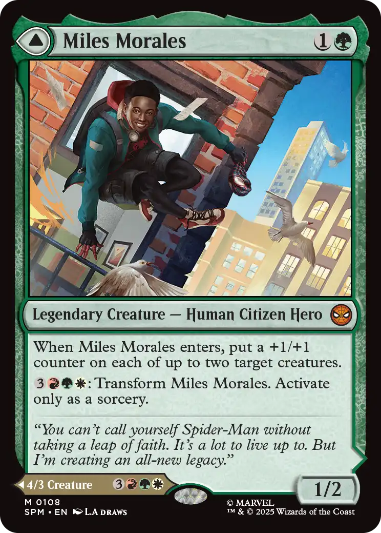 MTG - Marvel's Spider-man 0108 Miles Morales