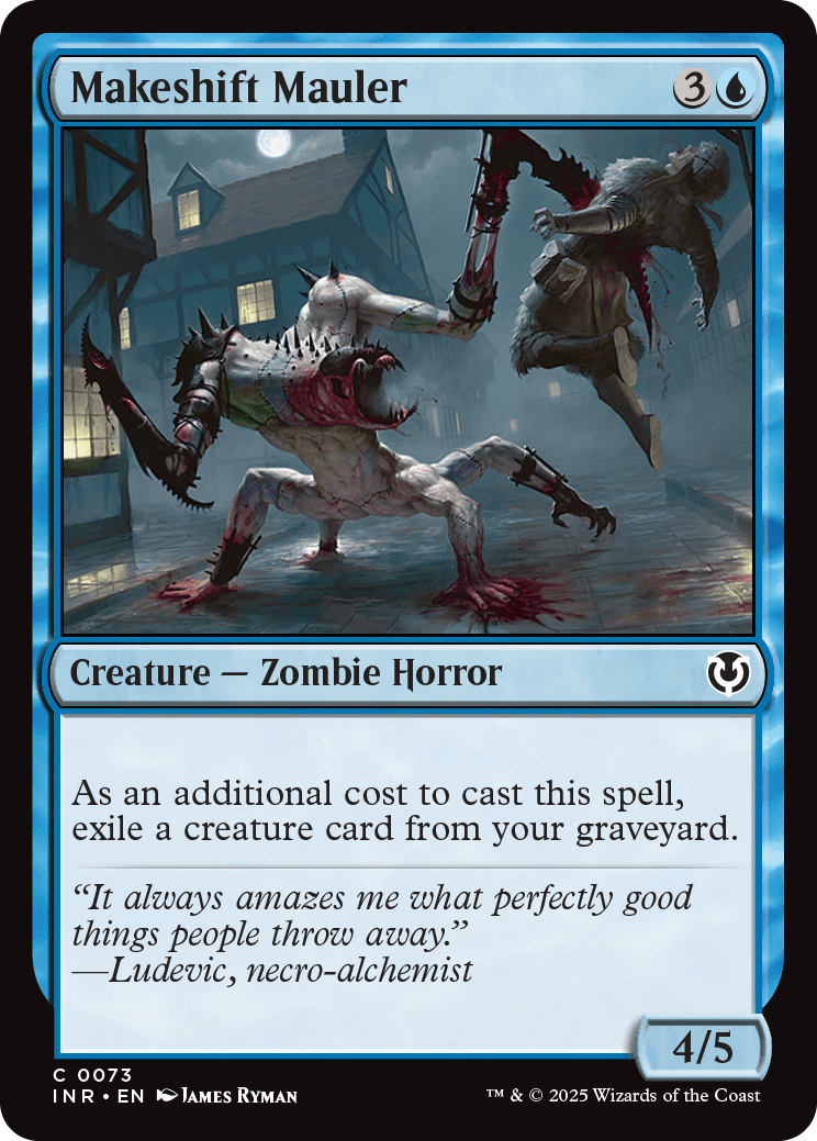 MTG Innistrad Remastered 0073 Makeshift Mauler