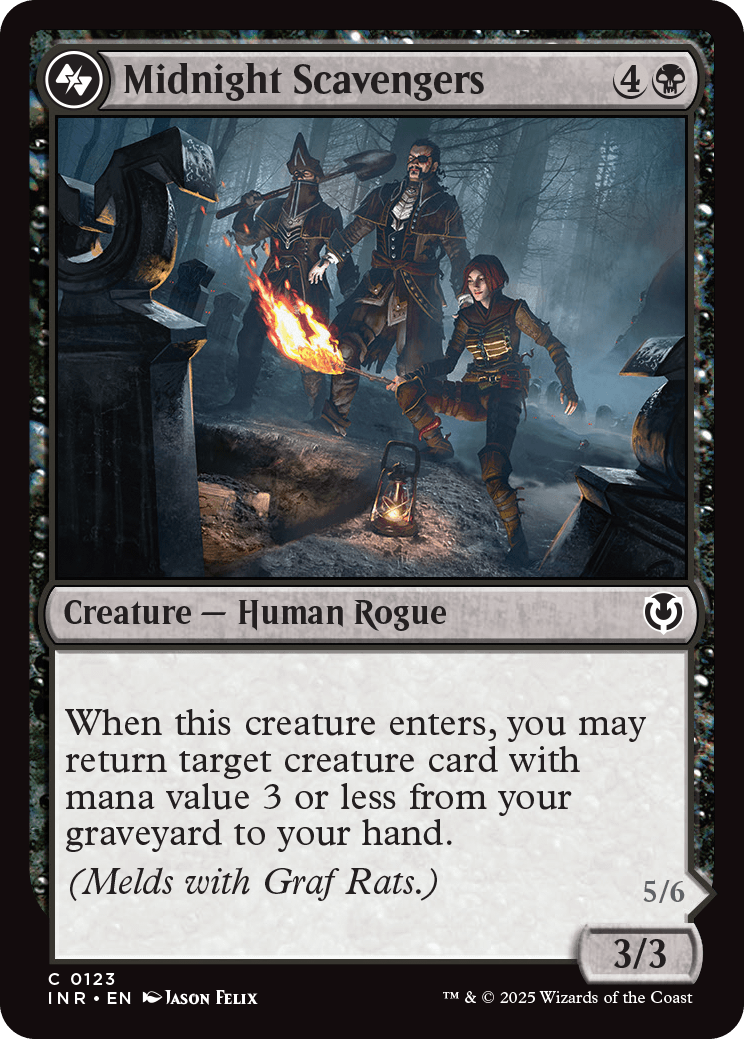 MTG Innistrad Remastered 0123 Midnight Scavengers