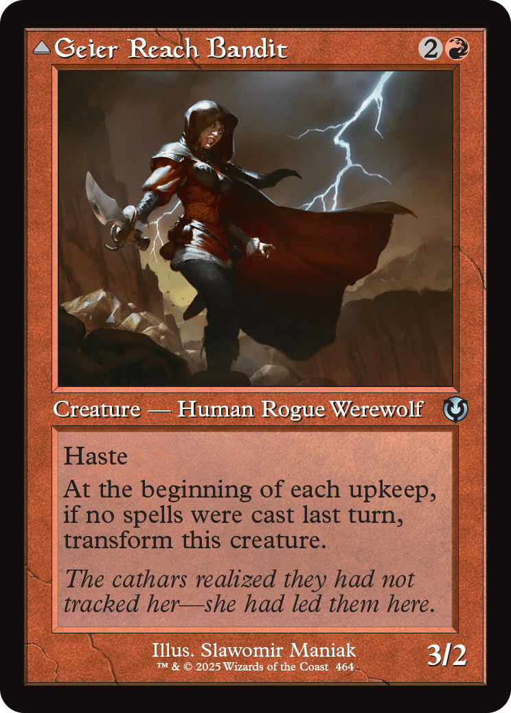 MTG Innistrad Remastered 464 Geier Reach Bandit Retro Frame