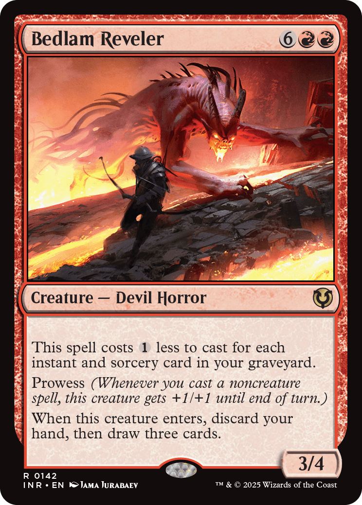 MTG Innistrad Remastered 0142 Bedlam Reveler