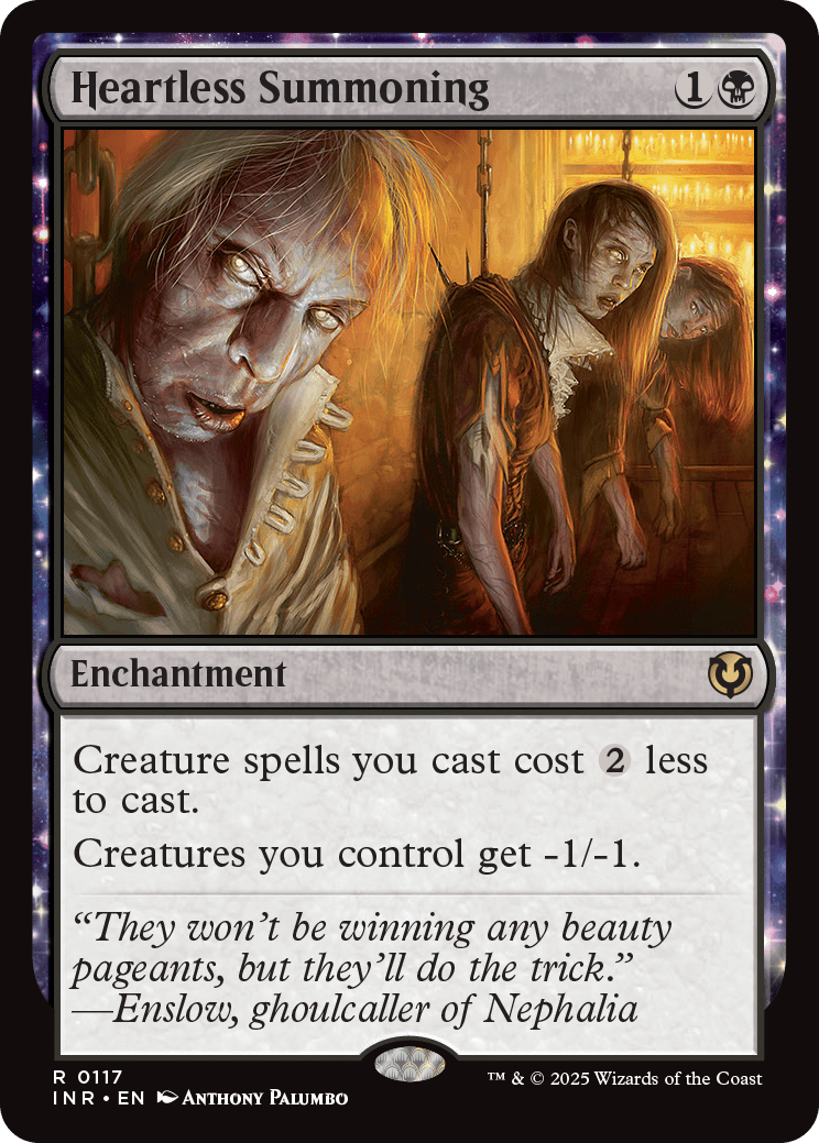 MTG Innistrad Remastered 0117 Heartless Summoning