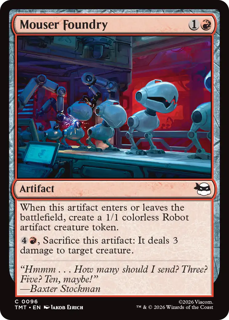MTG Teenage Mutant Ninja Turtles 0096 Mouser Foundry