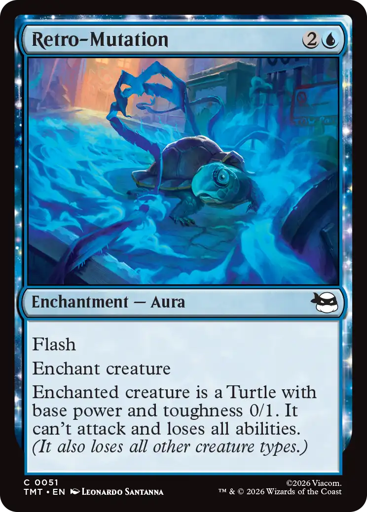 MTG Teenage Mutant Ninja Turtles 0051 Retro-Mutation