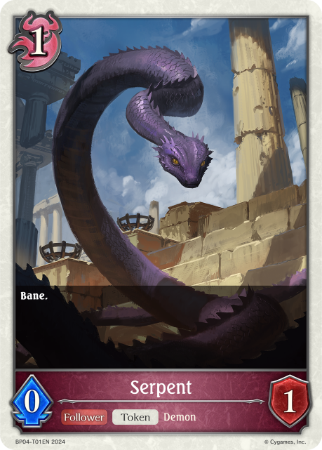 Cosmic Mythos BP04-T01 Serpent