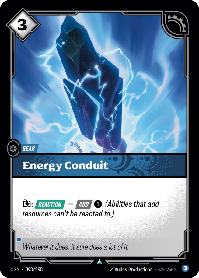Riftbound: League of Legends TCG Origins 098/289 Energy Conduit