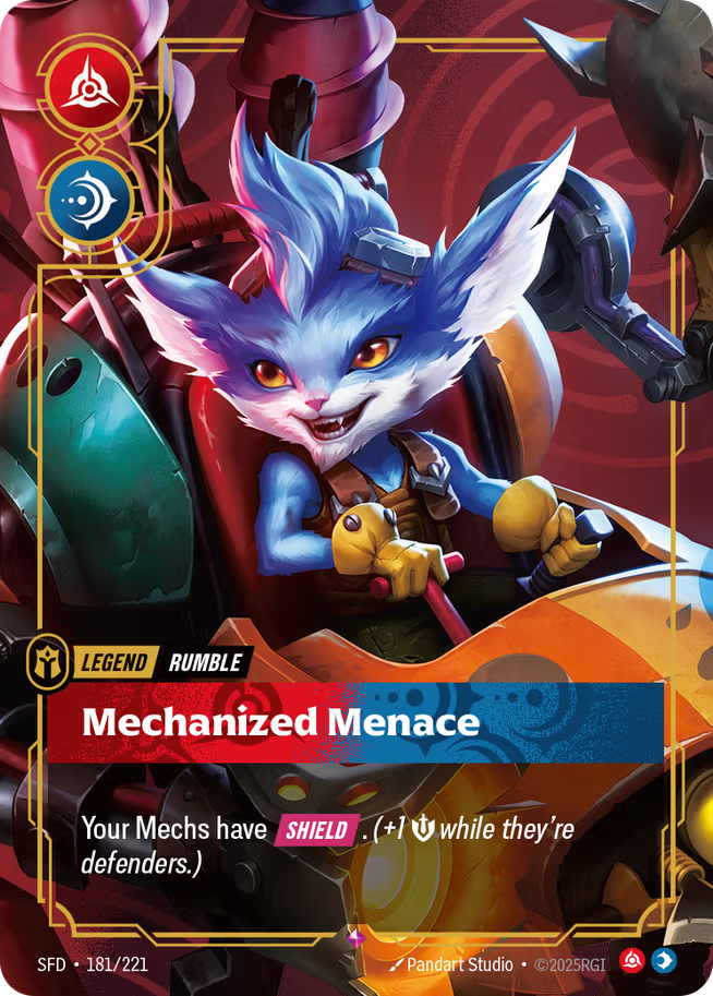 Riftbound: League of Legends TCG Spiritforged 181/221 Mechanized Menace
