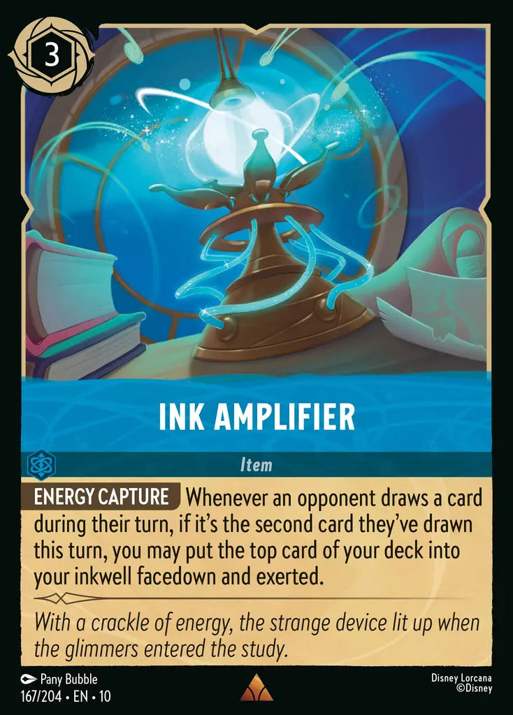 Disney Lorcana Whispers in the Well 167/204 Ink Amplifier