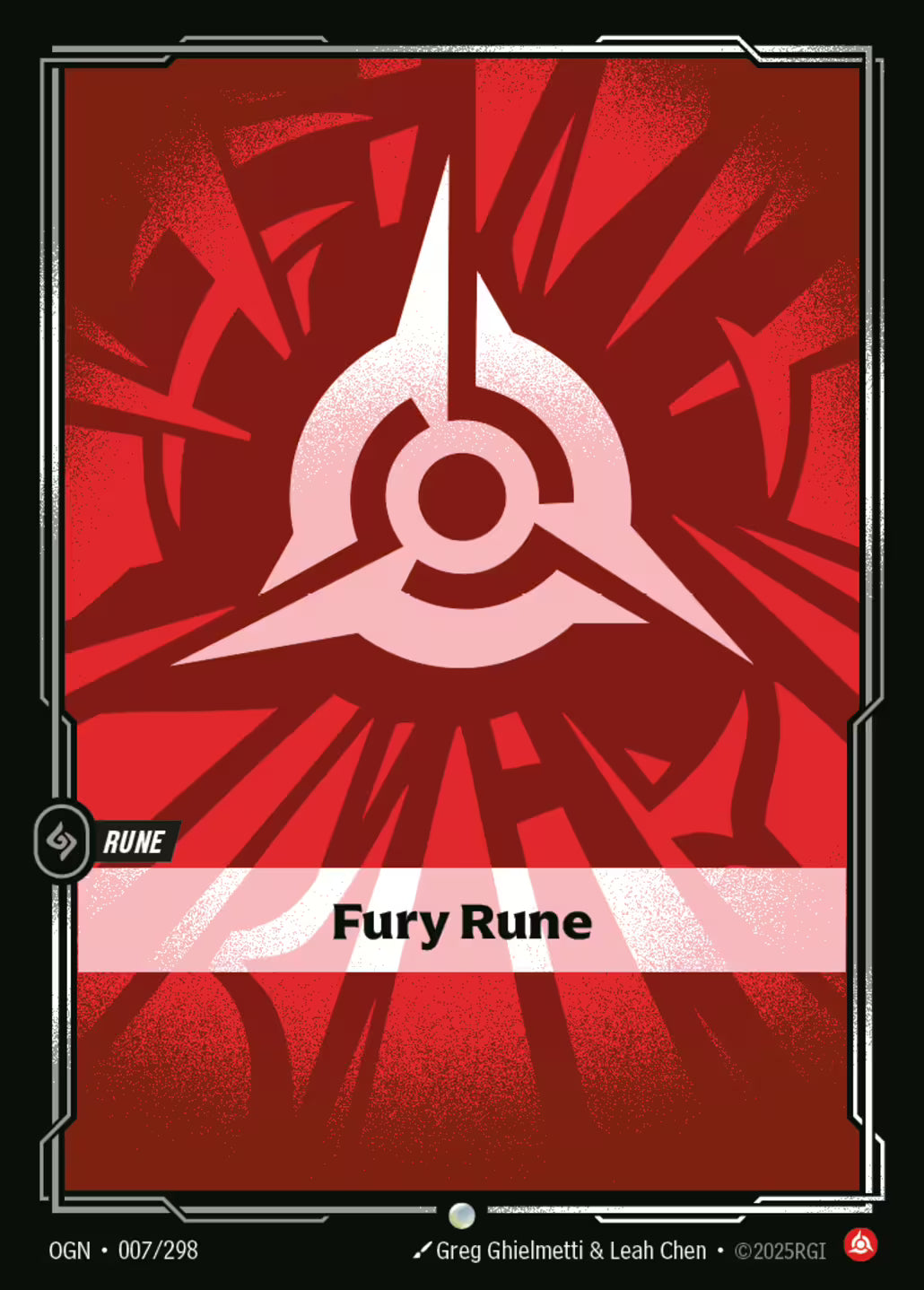Riftbound: League of Legends TCG Origins 007/289 Fury Rune