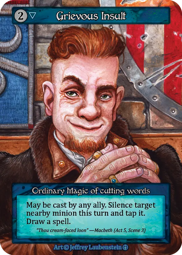 Sorcery Contested Realm Arthurian Legends - Grievous Insult