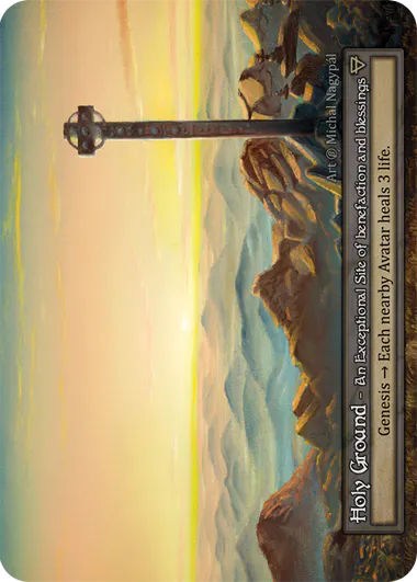 Sorcery Contested Realm - Holy Ground Foil