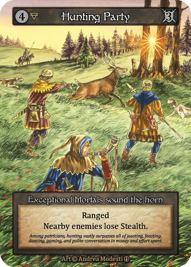 Sorcery Contested Realm Arthurian Legends - Hunting Party