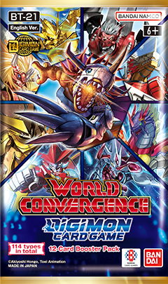 Digimon Card Game: Booster Box - World Convergence (BT21)