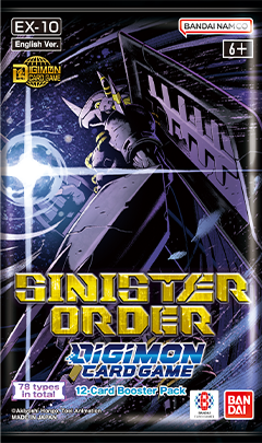 Digimon Card Game: Extra Booster - Sinister Order (EX-10)
