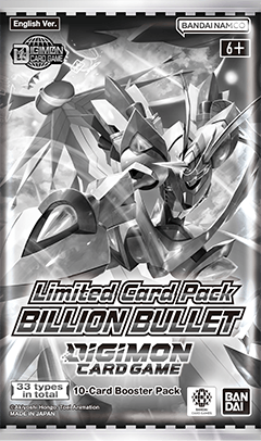Digimon Card Game: Limited Card Pack - Billion Bullet