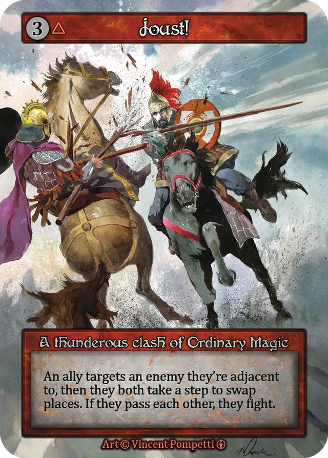 Sorcery Contested Realm Arthurian Legends - Joust!