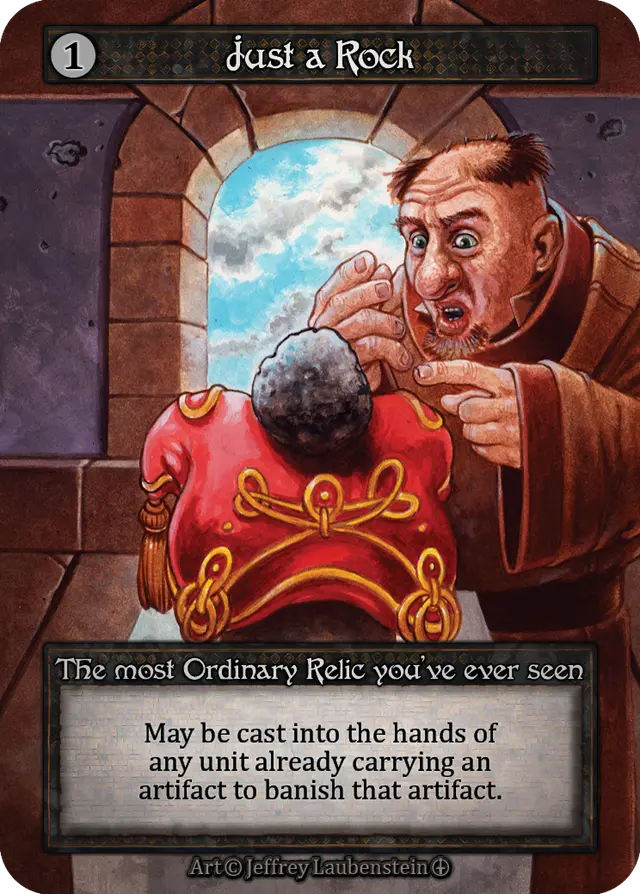 Sorcery Contested Realm Arthurian Legends - Just a Rock Foil