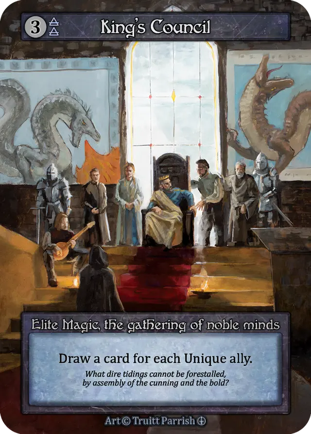 Sorcery Contested Realm Arthurian Legends - King's Council