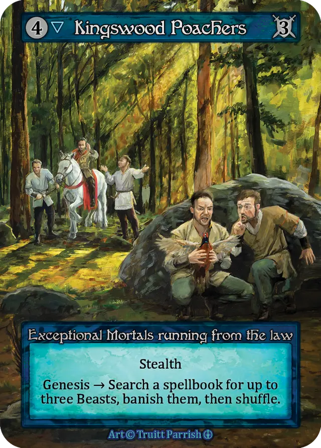 Sorcery Contested Realm Arthurian Legends - Kingswood Poachers