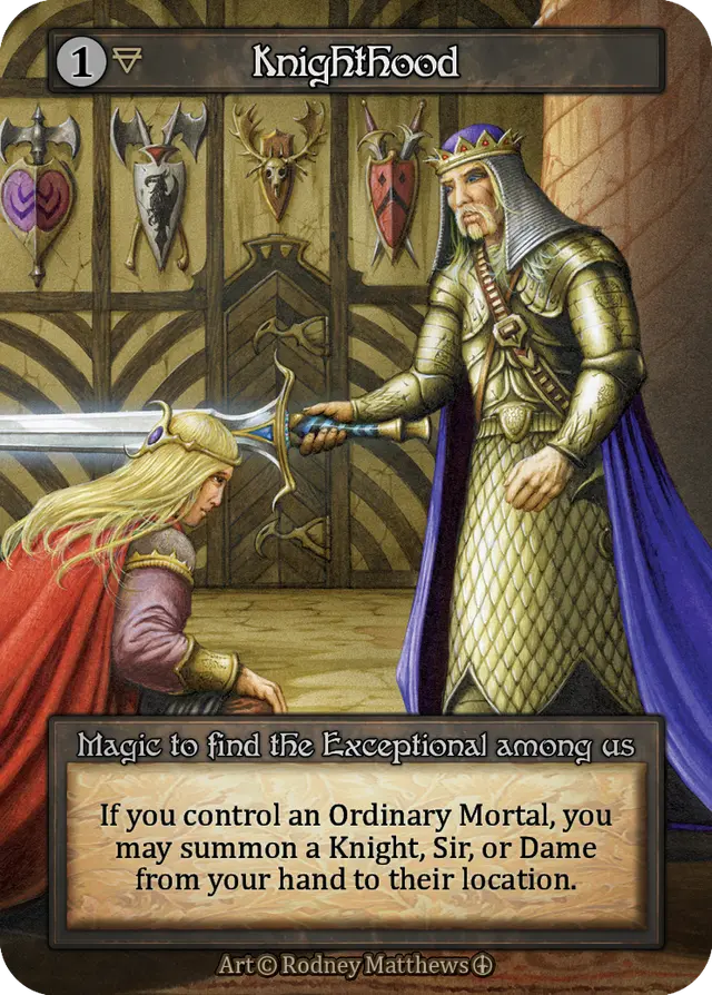 Sorcery Contested Realm Arthurian Legends - Knighthood