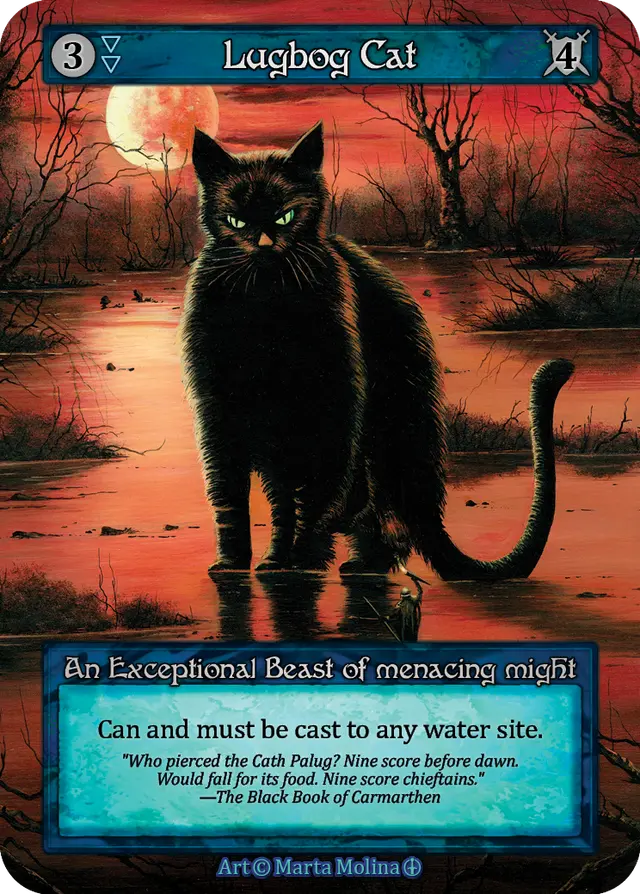 Sorcery Contested Realm Arthurian Legends - Lugbog Cat