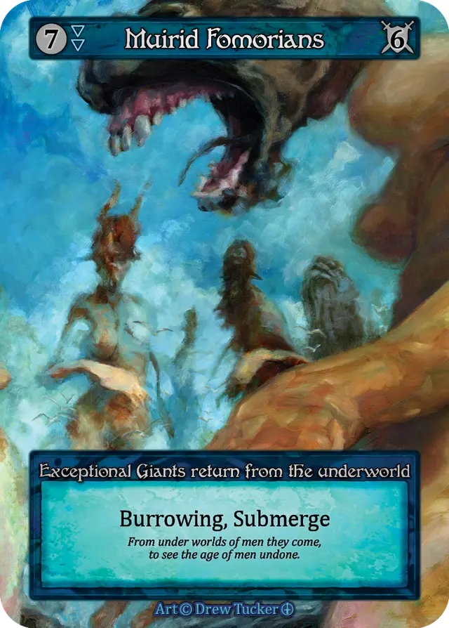 Sorcery Contested Realm Arthurian Legends - Muirid Fomorians