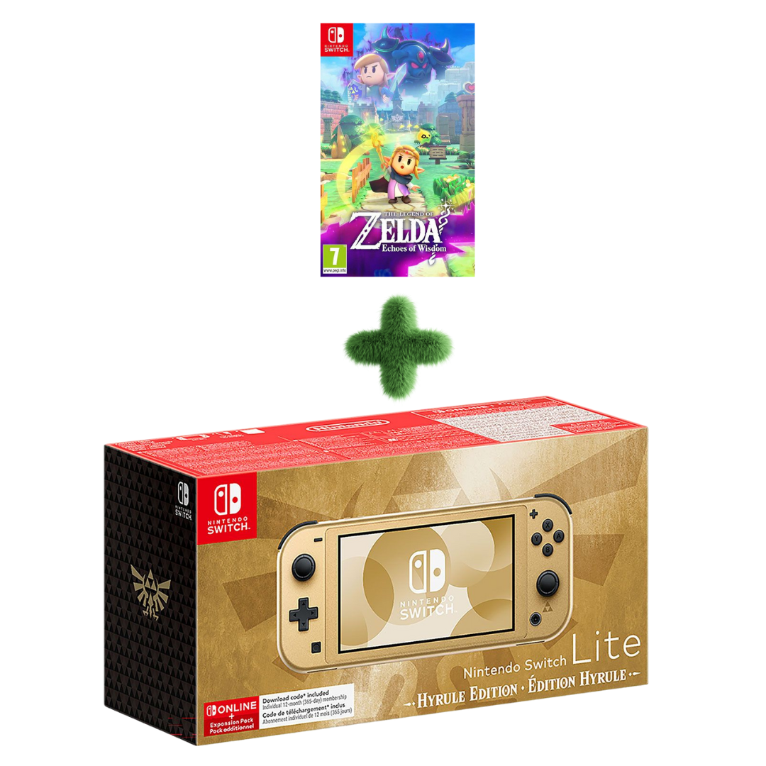 Nintendo Switch Lite - Hyrule Edition Bundle