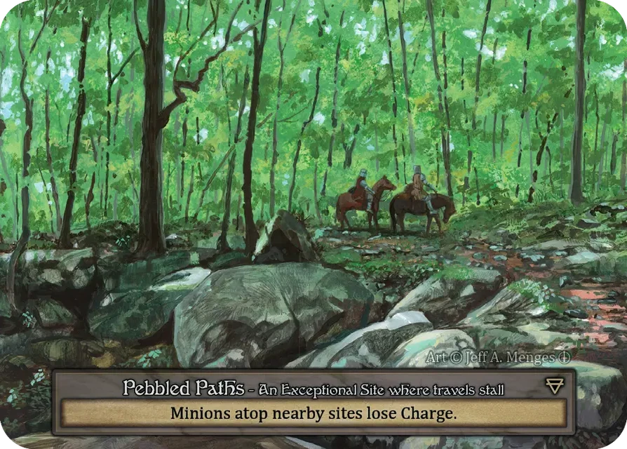 Sorcery Contested Realm Arthurian Legends - Pebbled Paths