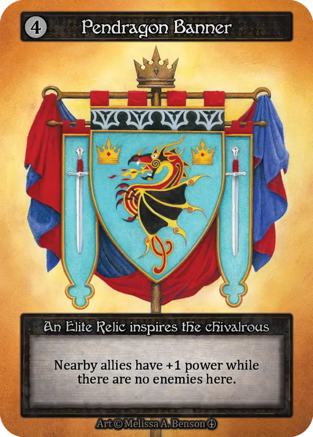 Sorcery Contested Realm Arthurian Legends - Pendragon Banner Foil