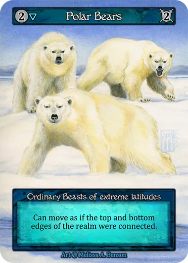 Sorcery Contested Realm - Polar Bears