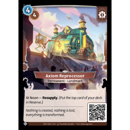 Altered Beyond the Gates BTG-029 Axiom Reprocessor