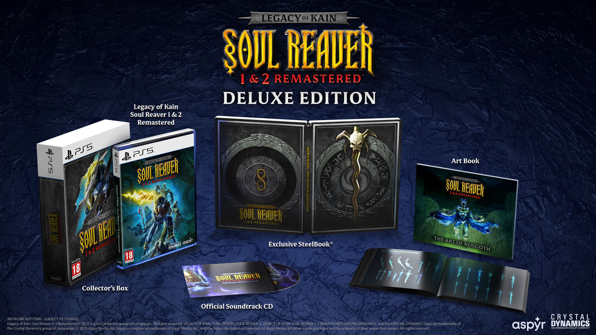 Legacy of Kain™ Soul Reaver 1&2 Remastered Deluxe Edition - PS5