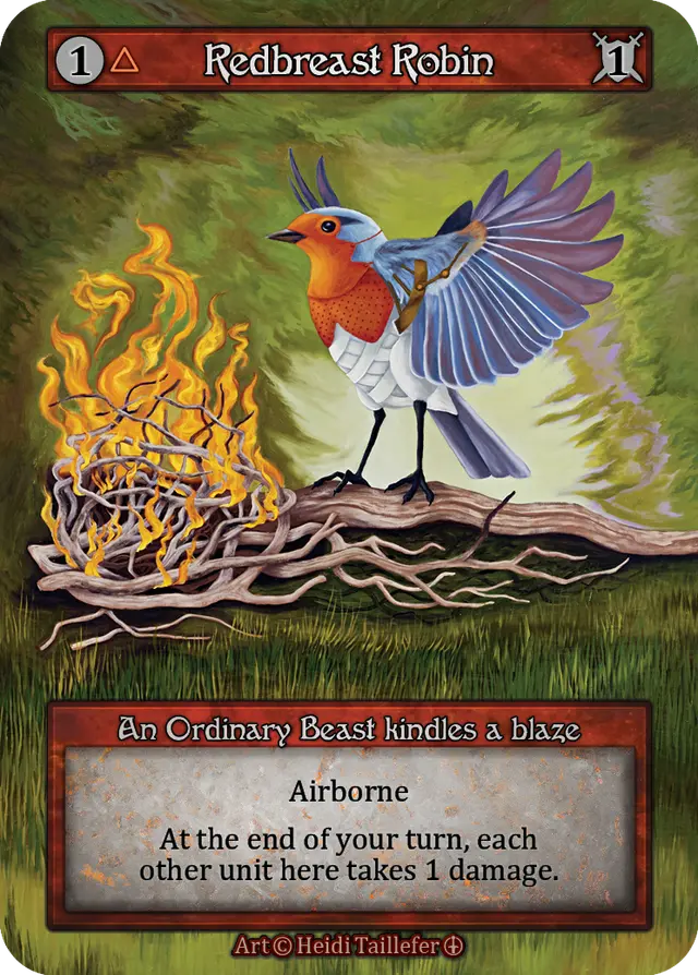 Sorcery Contested Realm Arthurian Legends - Redbreast Robin