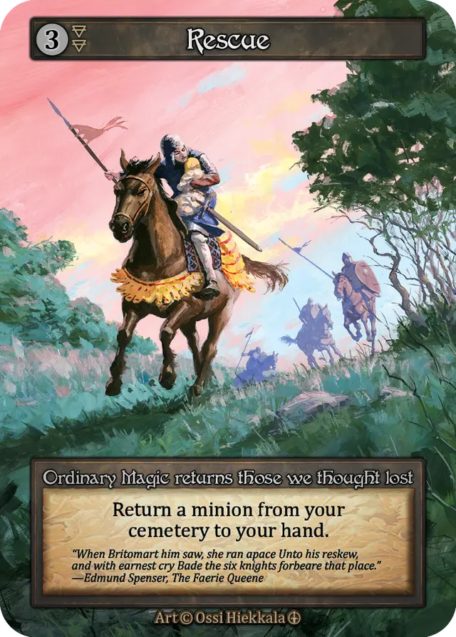 Sorcery Contested Realm Arthurian Legends - Rescue Foil