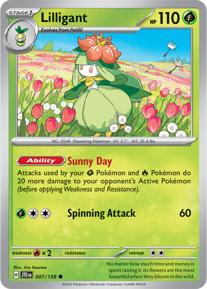 Scarlet & Violet Journey Together 007/159 Lilligant