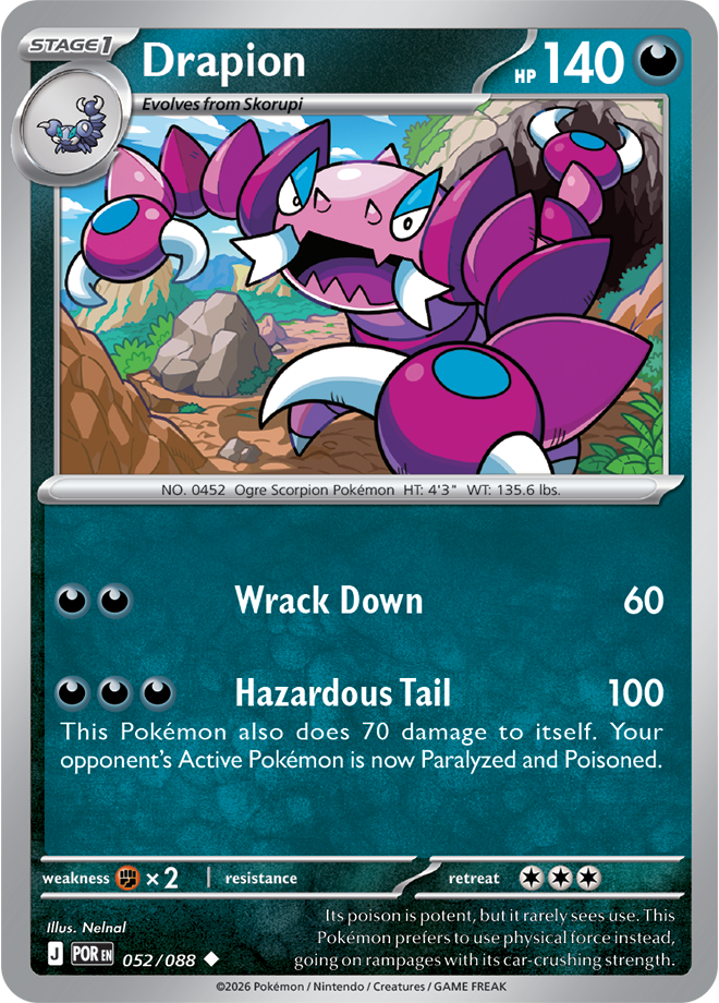 Mega Evolution - Perfect Order 052/088 Drapion