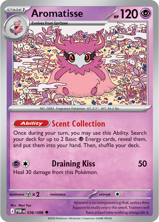 Mega Evolution - Perfect Order 036/088 Aromatisse