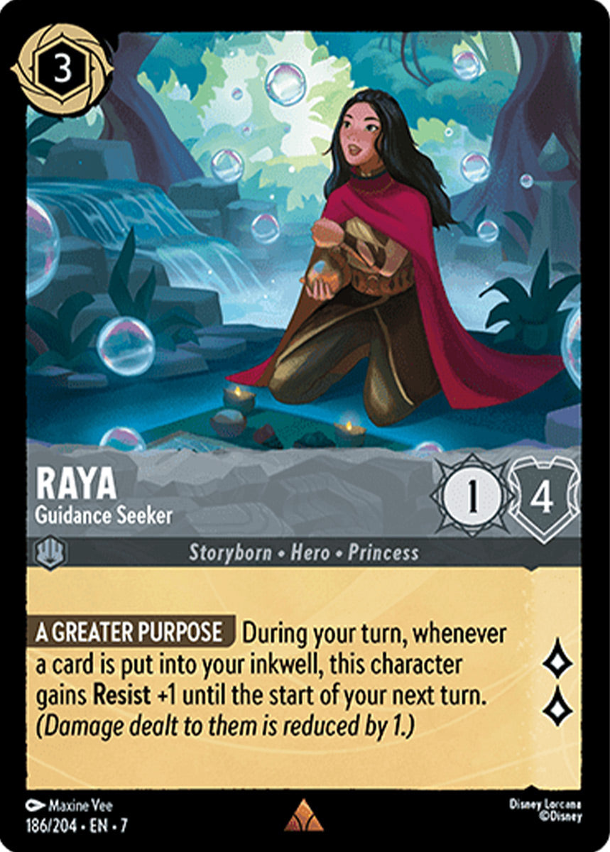 Disney Lorcana Archazia's Island 186/204 Raya - Guidance Seeker