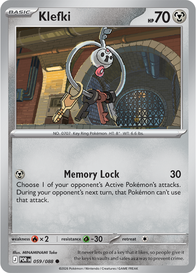 Mega Evolution - Perfect Order 059/088 Klefki
