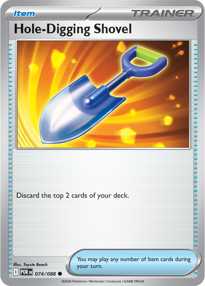 Mega Evolution - Perfect Order 074/088 Hole-Digging Shovel
