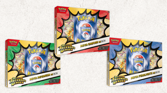 Pokémon TCG: Mega Evolution Ascended Heroes - Mega EX Box Bundle