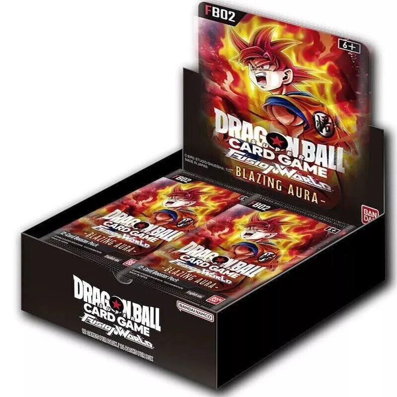 Dragon Ball Super Card Game Fusion World Blazing Aura Booster Box