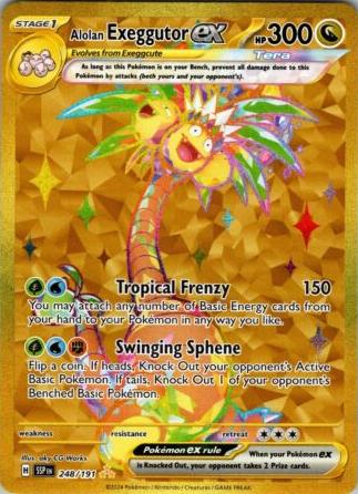Scarlet & Violet Surging Sparks 248/191 Alolan Exeggutor EX