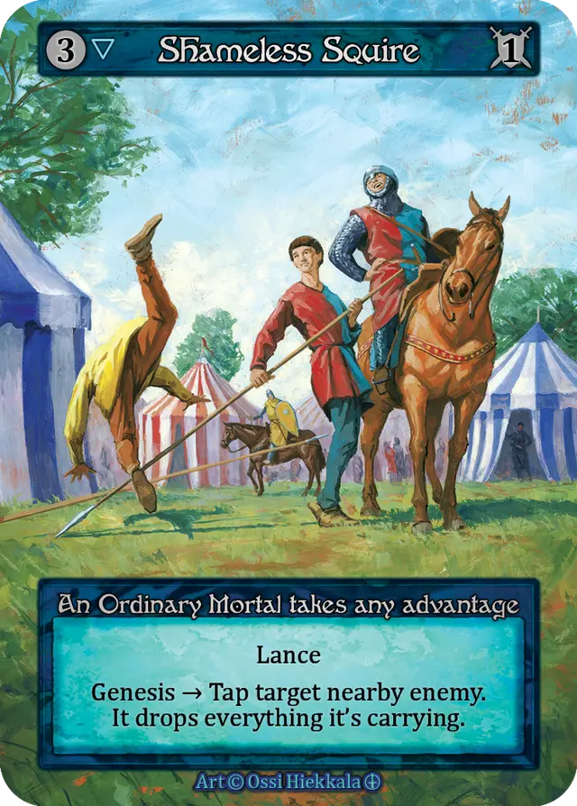 Sorcery Contested Realm Arthurian Legends - Shameless Squire